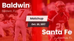 Matchup: Baldwin  vs. Santa Fe  2017