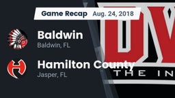 Recap: Baldwin  vs. Hamilton County  2018