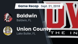 Recap: Baldwin  vs. Union County  2018