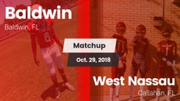 Matchup: Baldwin  vs. West Nassau  2018