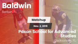 Matchup: Baldwin  vs. Paxon School for Advanced Studies 2018