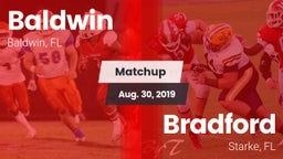 Matchup: Baldwin  vs. Bradford  2019