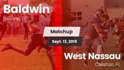 Matchup: Baldwin  vs. West Nassau  2019
