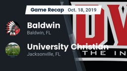 Recap: Baldwin  vs. University Christian  2019