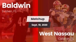 Matchup: Baldwin  vs. West Nassau  2020