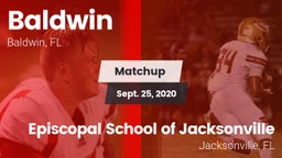 Matchup: Baldwin  vs. Episcopal School of Jacksonville 2020
