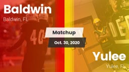 Matchup: Baldwin  vs. Yulee  2020