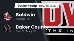 Recap: Baldwin  vs. Baker County  2022
