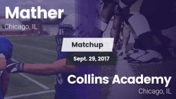 Matchup: Mather vs. Collins Academy  2017