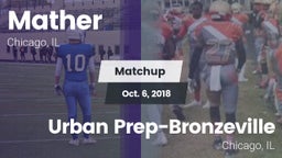 Matchup: Mather vs. Urban Prep-Bronzeville  2018