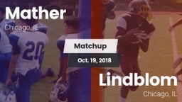 Matchup: Mather vs. Lindblom  2018