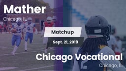 Matchup: Mather vs. Chicago Vocational  2019