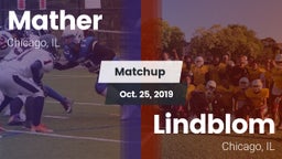 Matchup: Mather vs. Lindblom  2019