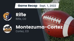 Recap: Rifle  vs. Montezuma-Cortez  2022