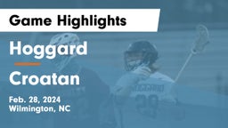 Hoggard  vs Croatan Game Highlights - Feb. 28, 2024