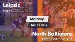 Matchup: Leipsic vs. North Baltimore  2016