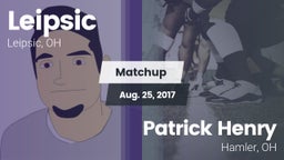 Matchup: Leipsic vs. Patrick Henry  2017