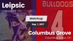 Matchup: Leipsic vs. Columbus Grove  2017