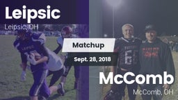 Matchup: Leipsic vs. McComb  2018