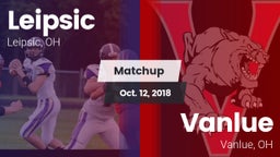 Matchup: Leipsic vs. Vanlue  2018