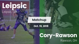 Matchup: Leipsic vs. Cory-Rawson  2018