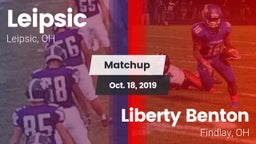 Matchup: Leipsic vs. Liberty Benton  2019