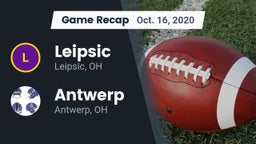 Recap: Leipsic  vs. Antwerp  2020