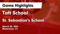 Taft School vs St. Sebastian's School Game Highlights - March 30, 2024