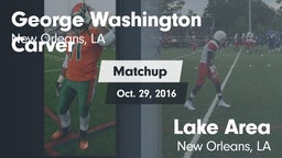 Matchup: George Washington Ca vs. Lake Area  2016