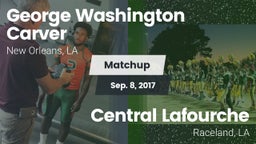 Matchup: George Washington Ca vs. Central Lafourche  2017
