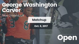 Matchup: George Washington Ca vs. Open 2017