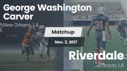 Matchup: George Washington Ca vs. Riverdale  2017