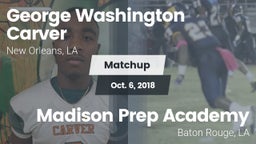 Matchup: George Washington Ca vs. Madison Prep Academy 2018