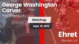 Matchup: George Washington Ca vs. Ehret  2019