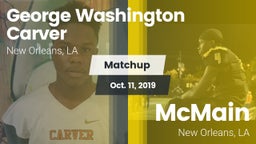 Matchup: George Washington Ca vs. McMain  2019