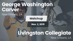 Matchup: George Washington Ca vs. Livingston Collegiate 2019