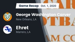 Recap: George Washington Carver  vs. Ehret  2020