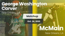 Matchup: George Washington Ca vs. McMain  2020
