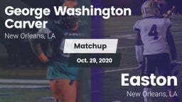 Matchup: George Washington Ca vs. Easton  2020