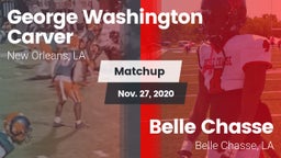 Matchup: George Washington Ca vs. Belle Chasse  2020