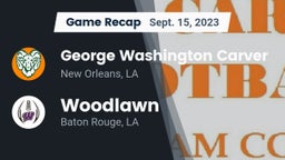 Recap: George Washington Carver  vs. Woodlawn  2023