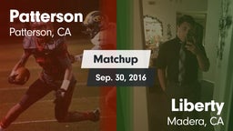 Matchup: Patterson High vs. Liberty  2016