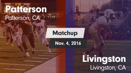 Matchup: Patterson High vs. Livingston  2016