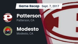 Recap: Patterson  vs. Modesto  2017