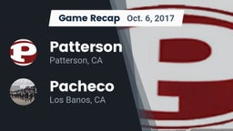 Recap: Patterson  vs. Pacheco  2017