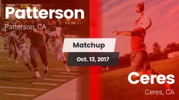 Matchup: Patterson High vs. Ceres  2017