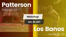 Matchup: Patterson High vs. Los Banos  2017