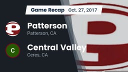 Recap: Patterson  vs. Central Valley  2017