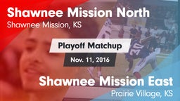 Matchup: Shaw Mission North vs. Shawnee Mission East  2016