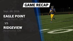 Recap: Eagle Point  vs. Ridgeview  2016